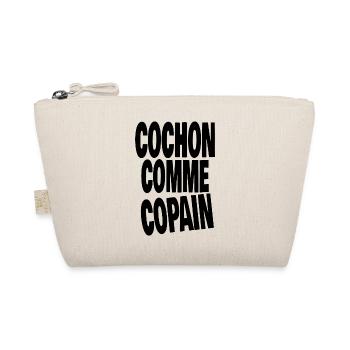 cochon comme copain - Trousse biologique - nature - Devant