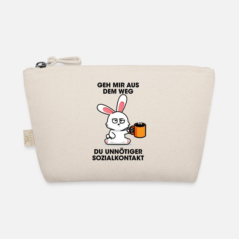 Bad Morning Rabbit Bio-Täschchen