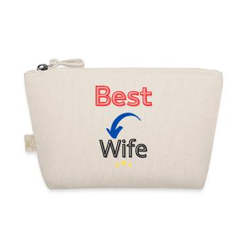 best wife / best woman - Organic Pouch - nature - Front