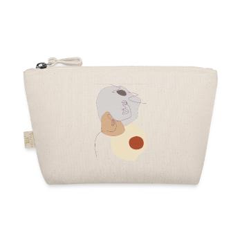 portrait stylisé de femme - Trousse biologique - nature - Devant