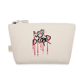 punks not dead quote - Organic Pouch - nature - Front