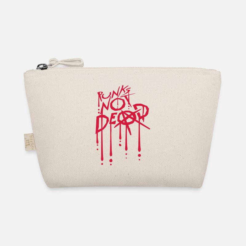punks not dead quote Organic Pouch