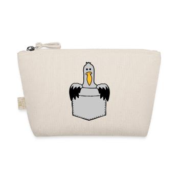 Chest bag Seagull On the way - Organic Pouch - nature - Front