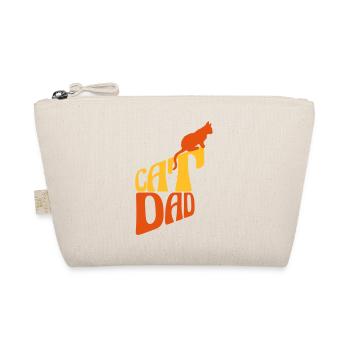 Conception du logo Cat Dad - Trousse biologique - nature - Devant