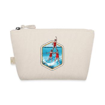 Water skiing and acrobatics - Organic Pouch - nature - Front
