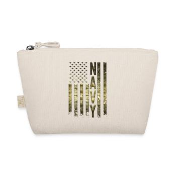 Army military navy armed forces soldier freedom - Organic Pouch - nature - Front