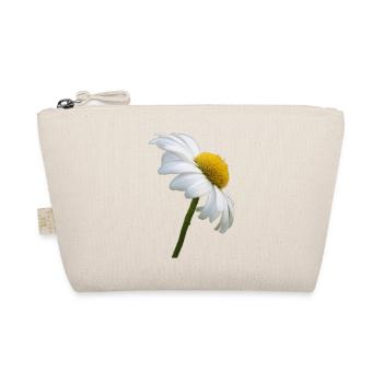 Marguerite Goose Flower - Organic Pouch - nature - Front
