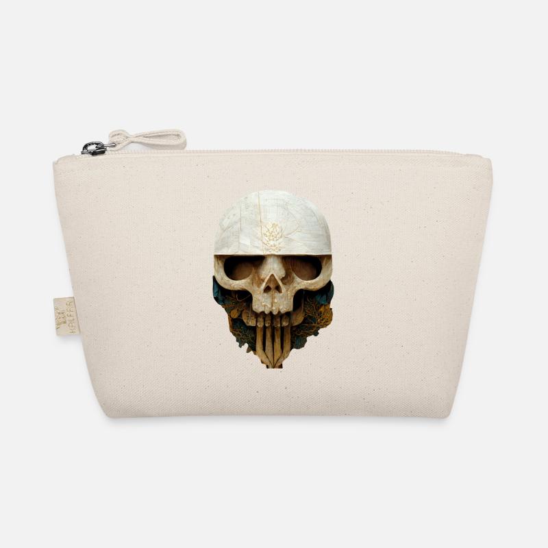 Skull Ceramic Organic Pouch