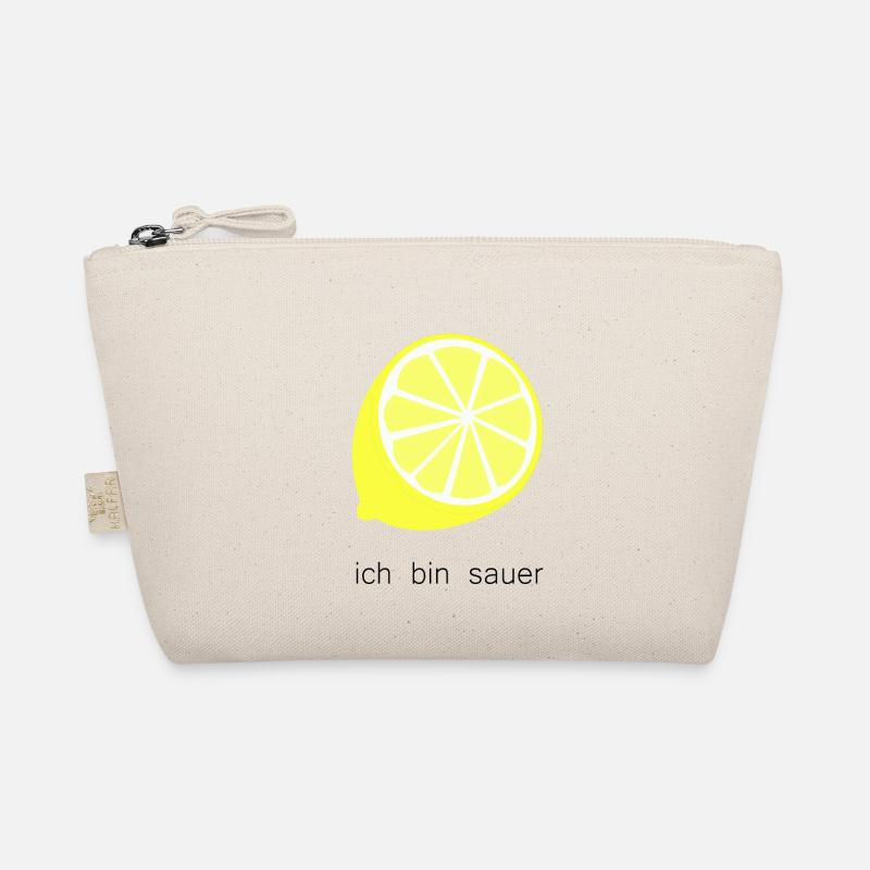 ich bin sauer - Bio-Täschchen - Natur