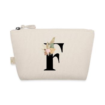 lettre F fleuris - Trousse biologique - nature - Devant