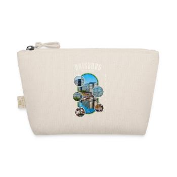 Duisburg Germany City Skyline Home Love - Organic Pouch - nature - Front