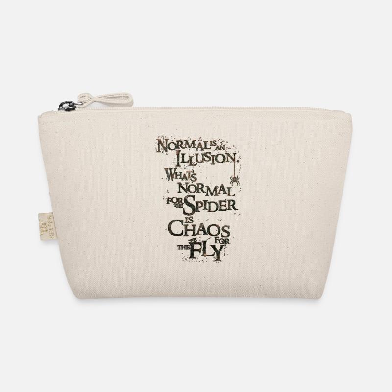 wisdom quotes buddha text life halloween Organic Pouch