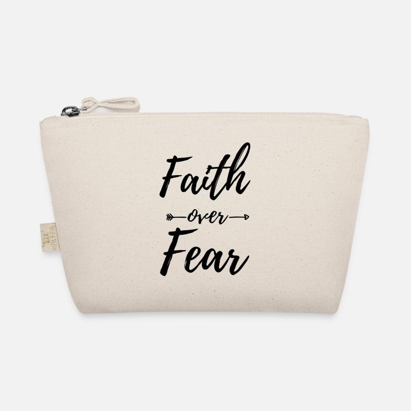 Glaube über Angst Bio-Täschchen