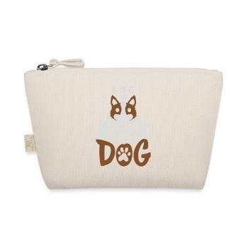 better with a dog - Organic Pouch - nature - Front