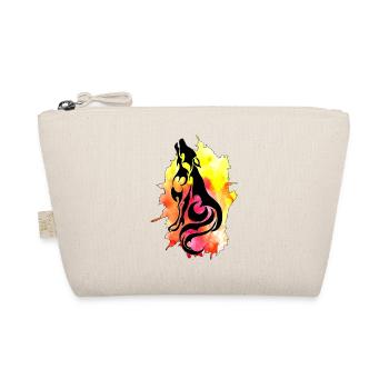 Loup Aquarelle - Trousse biologique - nature - Devant