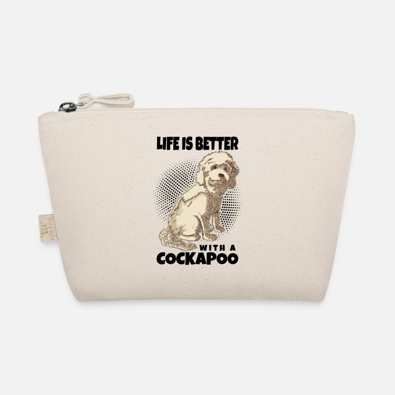 Cockapoo Hund Geschenkidee | Hunde Welpe Hündchen Bio-Täschchen