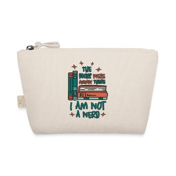 Books Worm - Organic Pouch - nature - Front