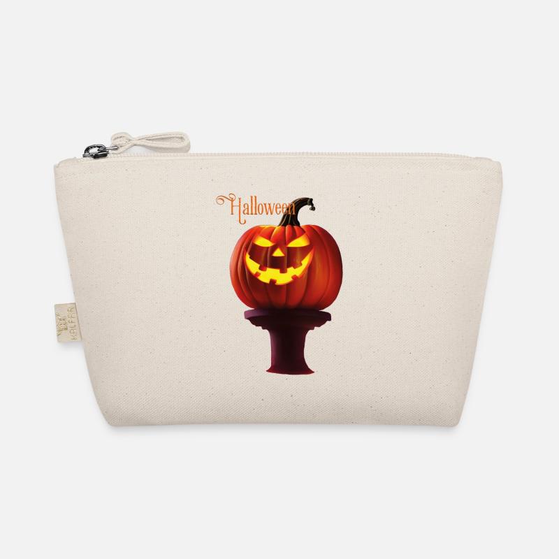 Pumpkin lantern Organic Pouch
