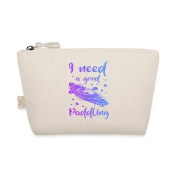 I Need A Good Paddling Canoe Rowing Paddling Rower - Bio-Täschchen - Natur - Vorne