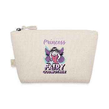 Märchenpodin für Frauen coole Prinzessin Patin anw - Bio-Täschchen - Natur - Vorne