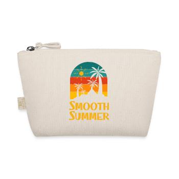 Smooth Vacation Summer Trip Ocean Sayings Funny - Organic Pouch - nature - Front
