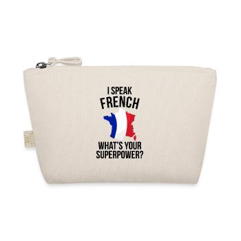 JE PARLE FRANÇAIS QUEL EST VOTRE SUPER-POUVOIR - Trousse biologique - nature - Devant