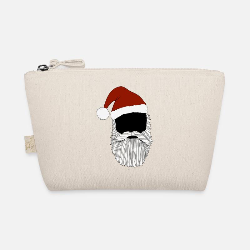 Hipster Santa Organic Pouch