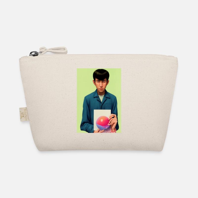 Bubble Gum Art Image - Selfie Artwork on LSD Organic Pouch