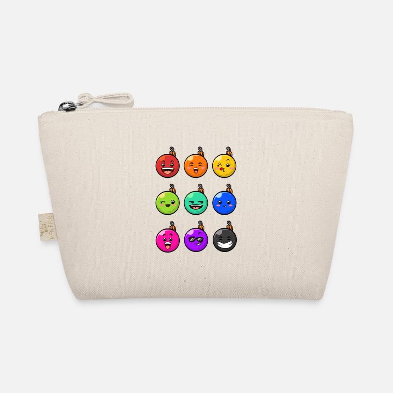 9 Weihnachtskugeln #10/10 Bunt Bio-Täschchen