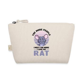 Rat as a pet - Organic Pouch - nature - Front