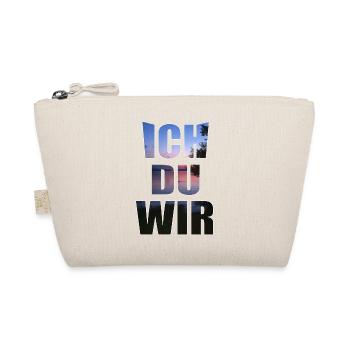 Ich du wir - Bio-Täschchen - Natur - Vorne
