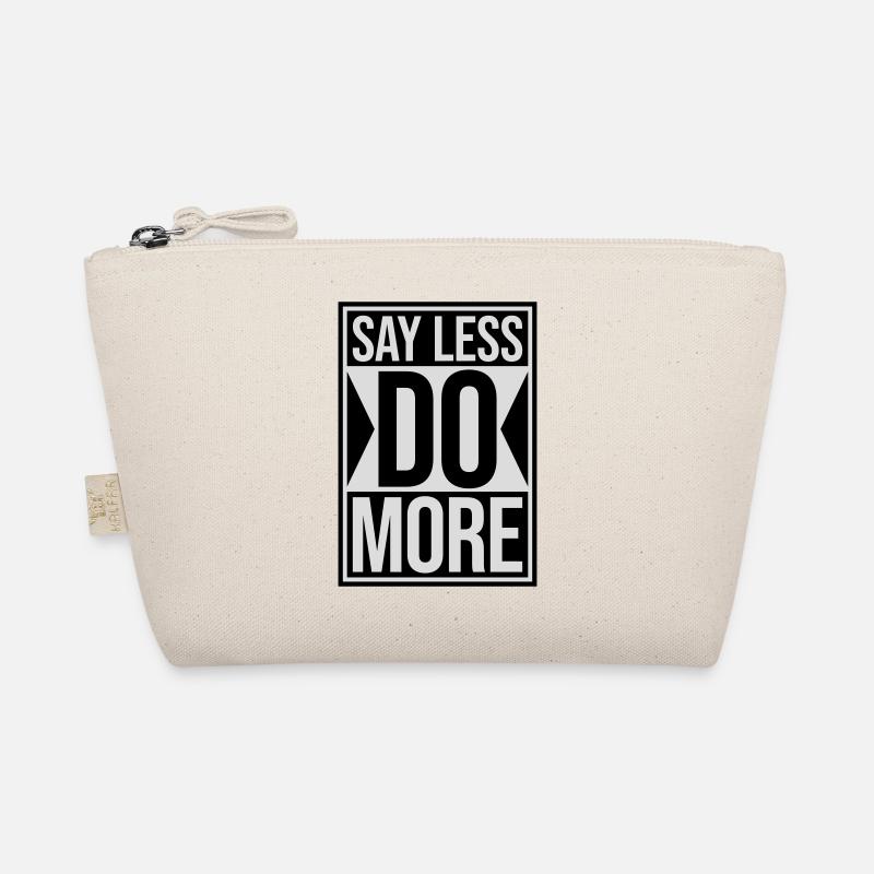 say less do more Bio-Täschchen