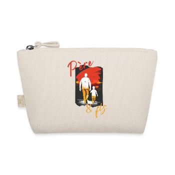 père et fils/dad fête des pères - Trousse biologique - nature - Devant