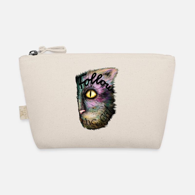 Magische Katze - Bio-Täschchen - Natur