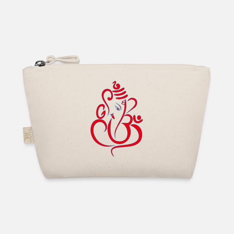 Ganesha Design Organic Pouch