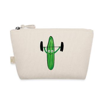 Cucumber Athletes,Cucumber,Fitness,Sports - Organic Pouch - nature - Front
