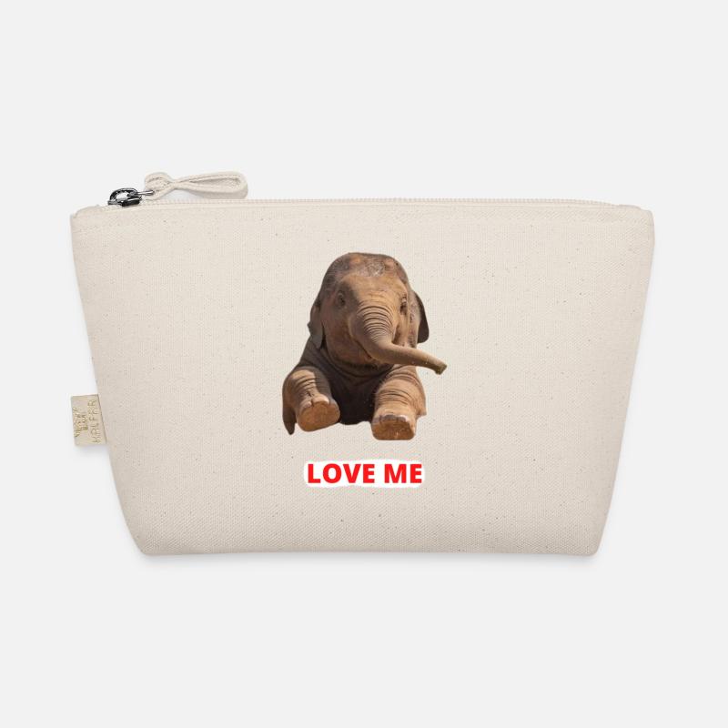 Elephant - Organic Pouch - nature