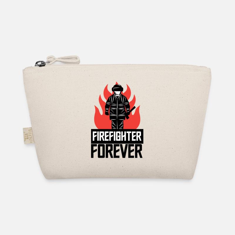 Firefighter Professional Fire Brigade Statement Fire Brigade Organic Pouch