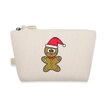 Gingerbread man - Organic Pouch - nature - Front