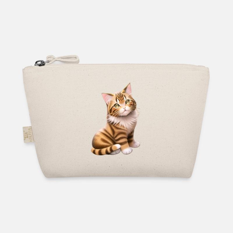 Die rote Katze Bio-Täschchen