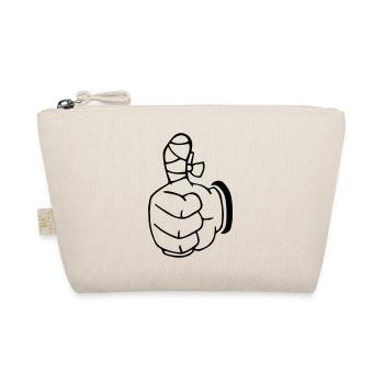 Idée cadeau de pouce levé d’artisan - Trousse biologique - nature - Devant