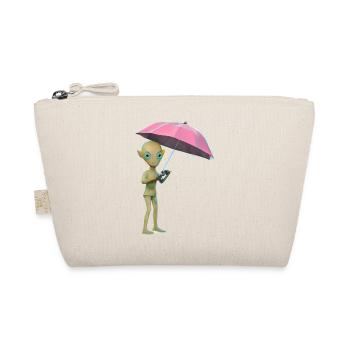 Alien avec parapluie - Trousse biologique - nature - Devant