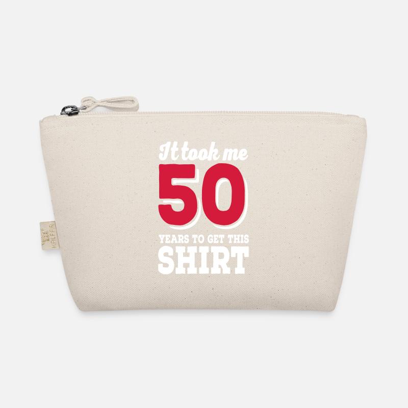50th birthday Organic Pouch