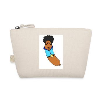 Frank, the funky, sassy sausage - Organic Pouch - nature - Front