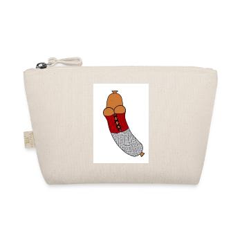 Betty, the big-hearted burlesque sassy sausage - Organic Pouch - nature - Front