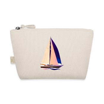 Sailing Sailing Sailing Sailing Sport Sailors - Organic Pouch - nature - Front