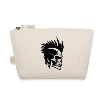 Skull Punk Art - Trousse biologique - nature - Devant