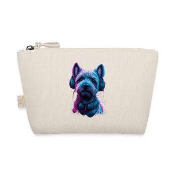 West Highland White Terrier, Westi, DJ, Hund - Bio-Täschchen - Natur - Vorne