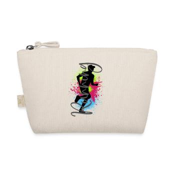 Running Sport Jogger Runner Racing Running Jogging - Organic Pouch - nature - Front