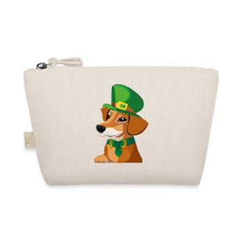 Dog Owners Dogs St Patricks Day Dog Dog Love - Organic Pouch - nature - Front